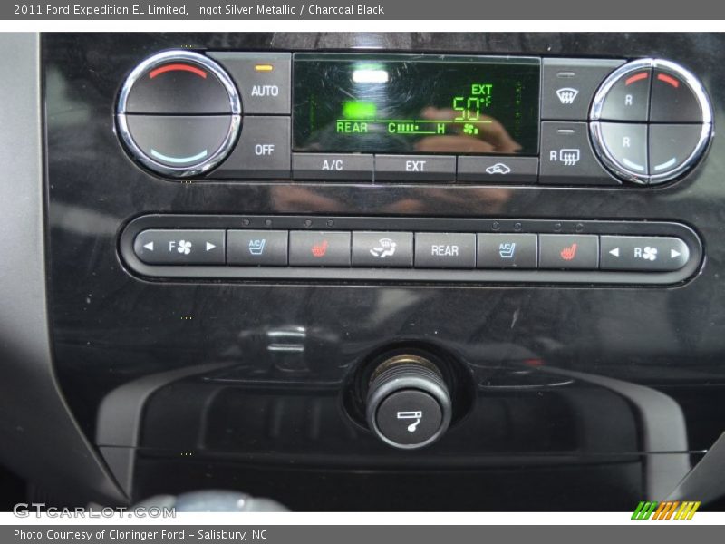 Ingot Silver Metallic / Charcoal Black 2011 Ford Expedition EL Limited