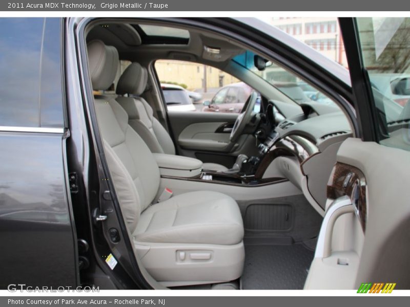 Grigio Metallic / Taupe 2011 Acura MDX Technology