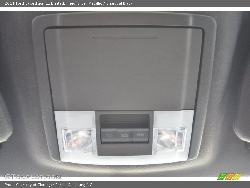 Ingot Silver Metallic / Charcoal Black 2011 Ford Expedition EL Limited