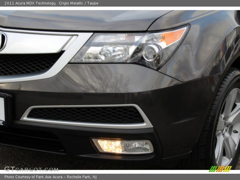 Grigio Metallic / Taupe 2011 Acura MDX Technology