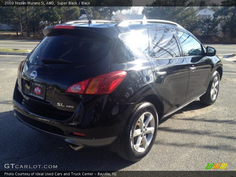 Super Black / Black 2009 Nissan Murano SL AWD