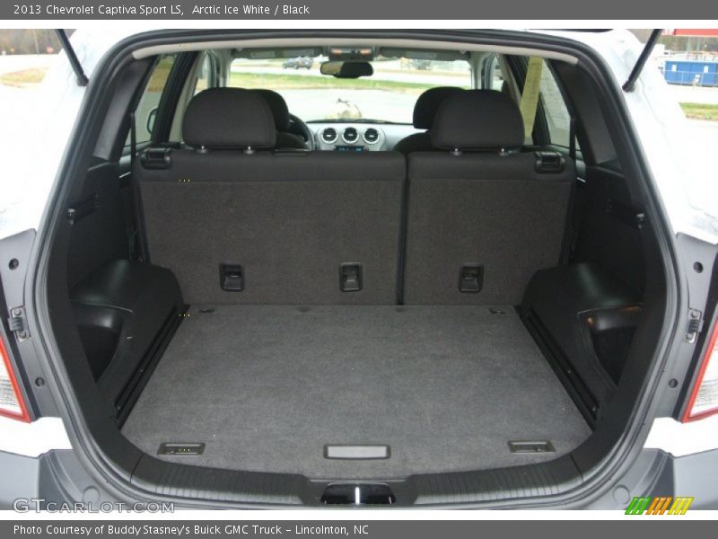 Arctic Ice White / Black 2013 Chevrolet Captiva Sport LS