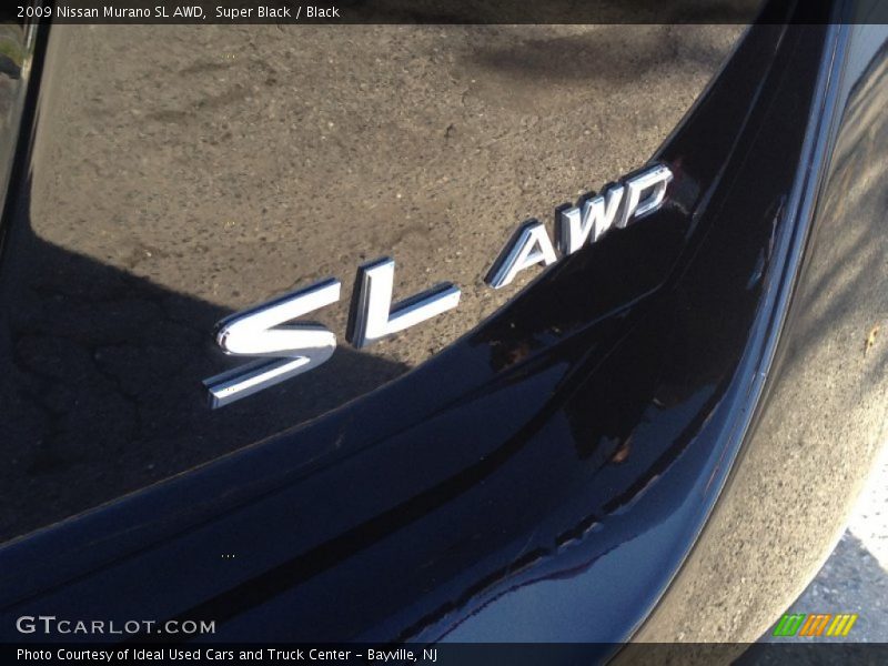 Super Black / Black 2009 Nissan Murano SL AWD
