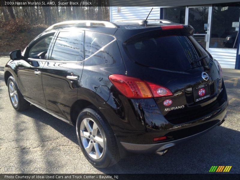 Super Black / Black 2009 Nissan Murano SL AWD