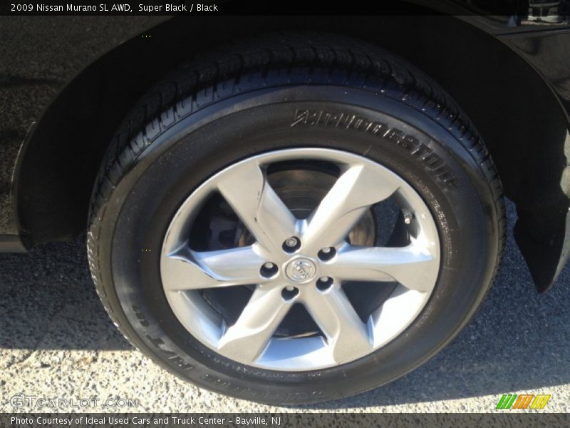 Super Black / Black 2009 Nissan Murano SL AWD