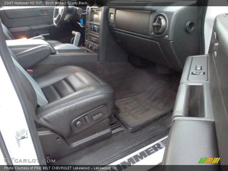Birch White / Ebony Black 2007 Hummer H2 SUT