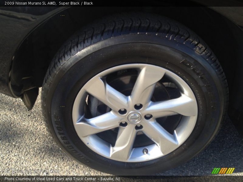 Super Black / Black 2009 Nissan Murano SL AWD