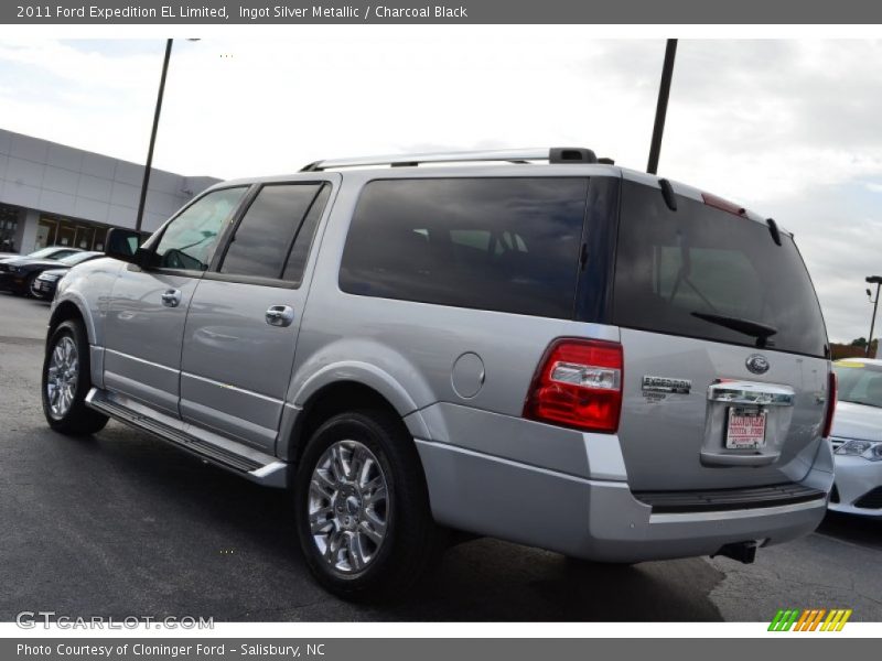 Ingot Silver Metallic / Charcoal Black 2011 Ford Expedition EL Limited