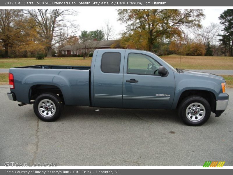  2012 Sierra 1500 SLE Extended Cab Stealth Gray Metallic