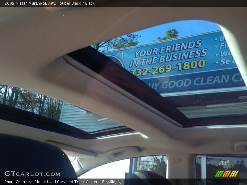 Super Black / Black 2009 Nissan Murano SL AWD