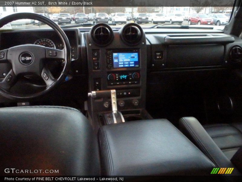 Birch White / Ebony Black 2007 Hummer H2 SUT