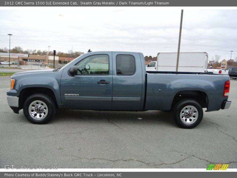  2012 Sierra 1500 SLE Extended Cab Stealth Gray Metallic