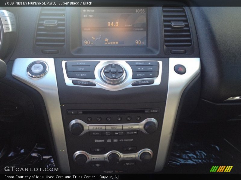 Super Black / Black 2009 Nissan Murano SL AWD