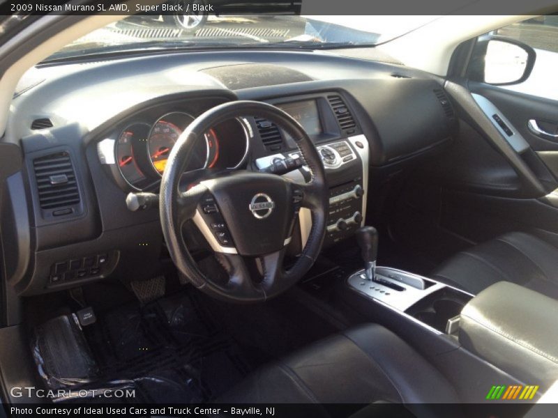Super Black / Black 2009 Nissan Murano SL AWD