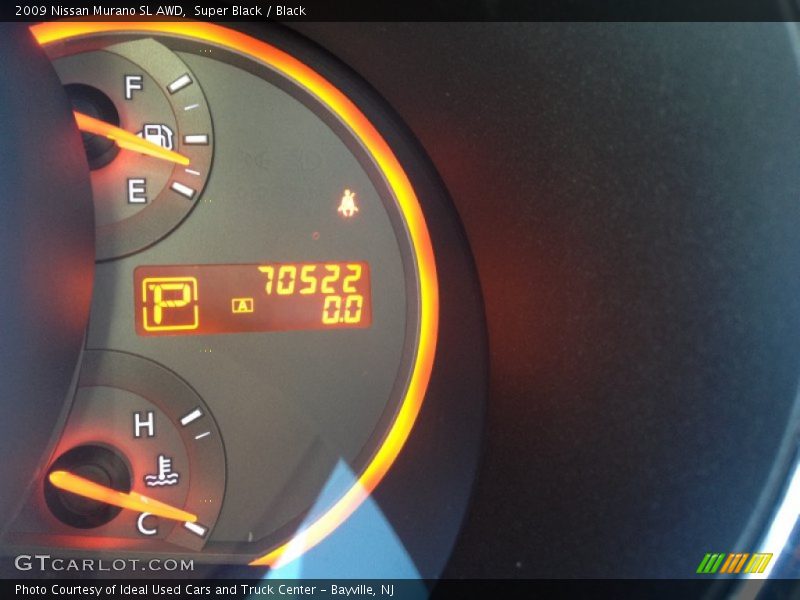 Super Black / Black 2009 Nissan Murano SL AWD