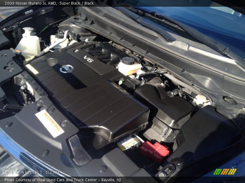 Super Black / Black 2009 Nissan Murano SL AWD