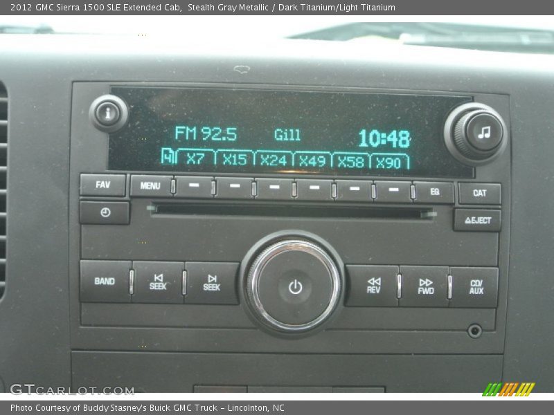 Stealth Gray Metallic / Dark Titanium/Light Titanium 2012 GMC Sierra 1500 SLE Extended Cab