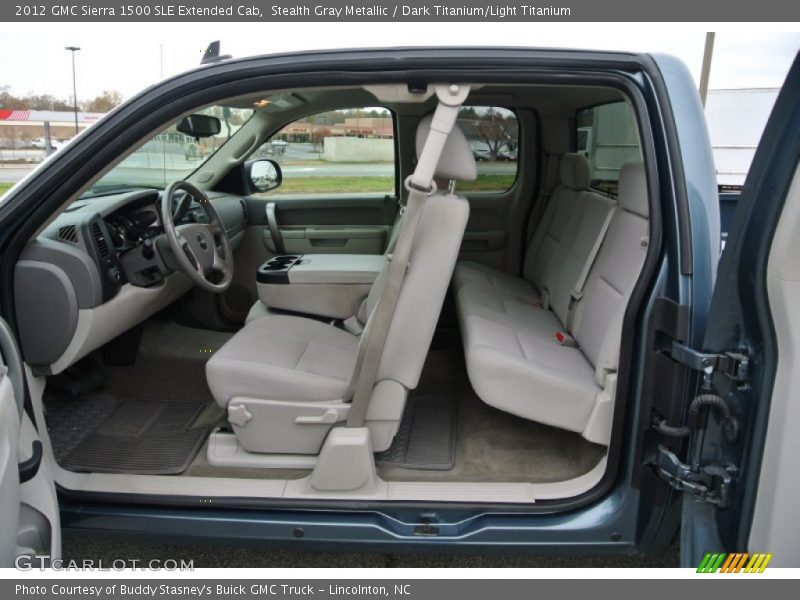  2012 Sierra 1500 SLE Extended Cab Dark Titanium/Light Titanium Interior