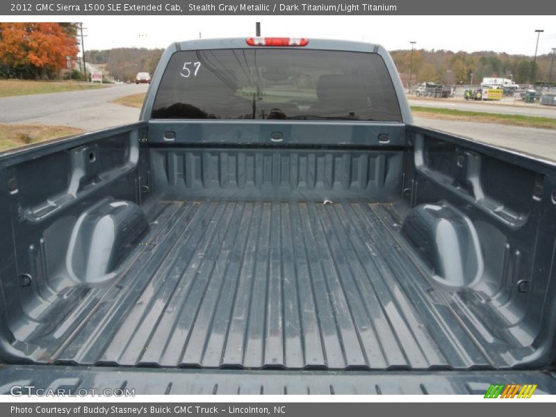 Stealth Gray Metallic / Dark Titanium/Light Titanium 2012 GMC Sierra 1500 SLE Extended Cab