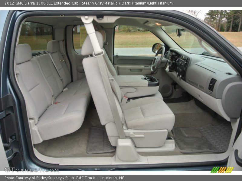 Stealth Gray Metallic / Dark Titanium/Light Titanium 2012 GMC Sierra 1500 SLE Extended Cab