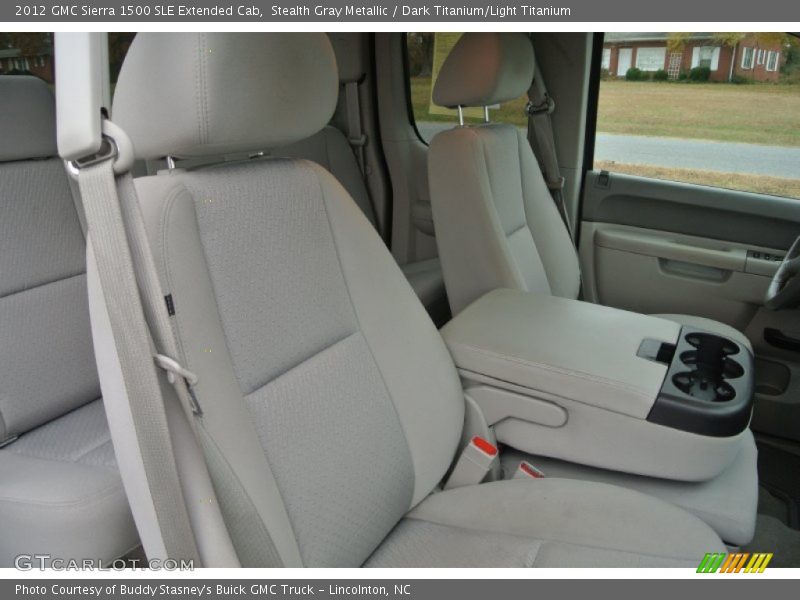 Stealth Gray Metallic / Dark Titanium/Light Titanium 2012 GMC Sierra 1500 SLE Extended Cab