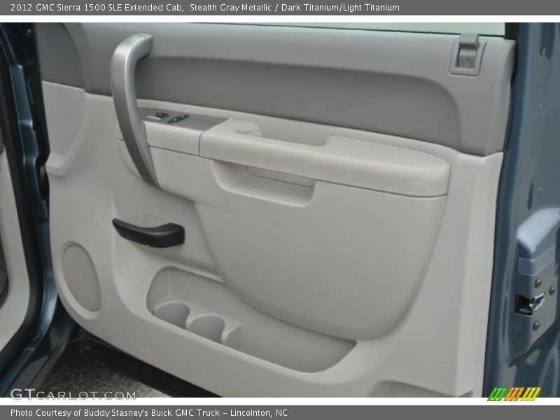 Stealth Gray Metallic / Dark Titanium/Light Titanium 2012 GMC Sierra 1500 SLE Extended Cab