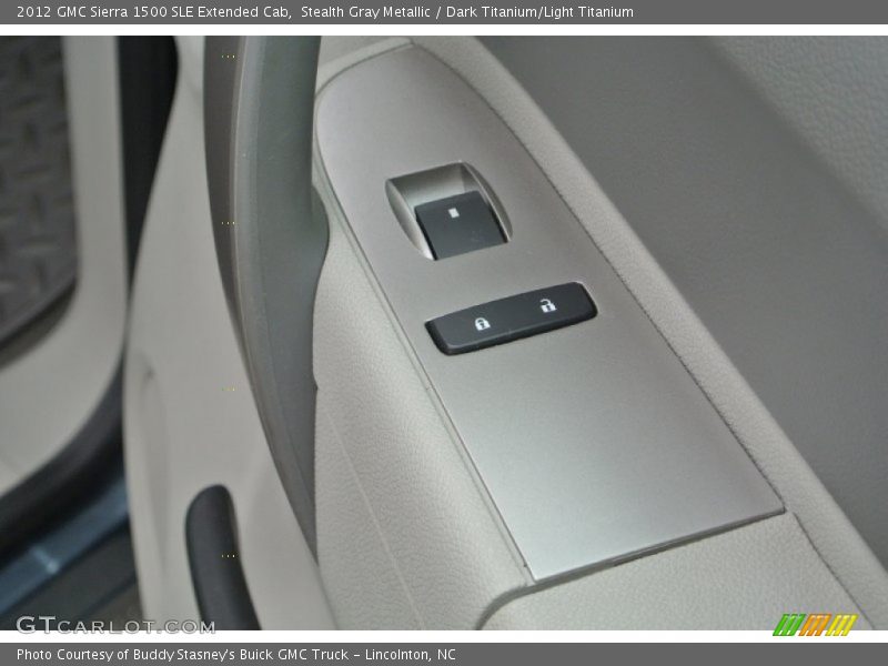 Stealth Gray Metallic / Dark Titanium/Light Titanium 2012 GMC Sierra 1500 SLE Extended Cab