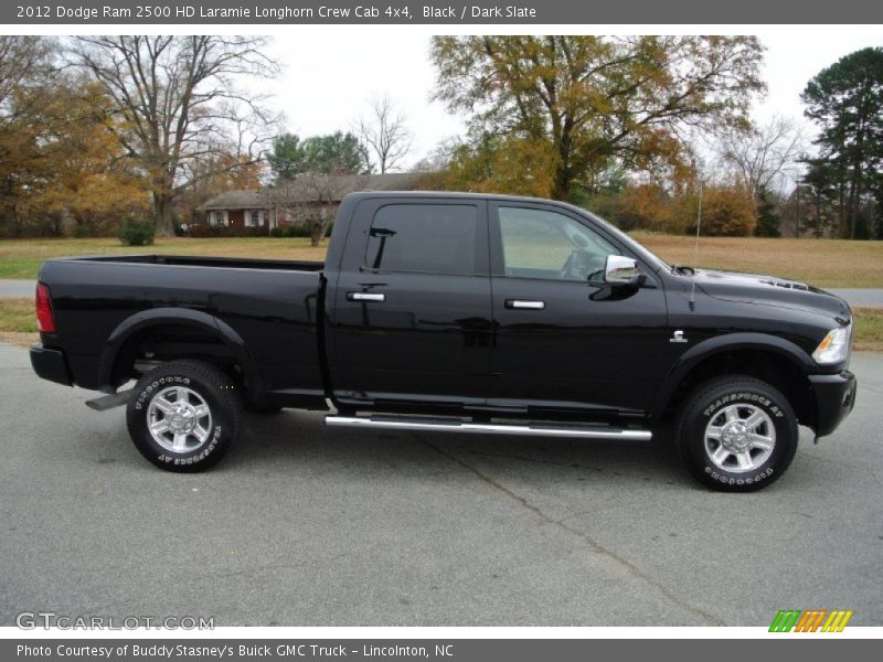 Black / Dark Slate 2012 Dodge Ram 2500 HD Laramie Longhorn Crew Cab 4x4