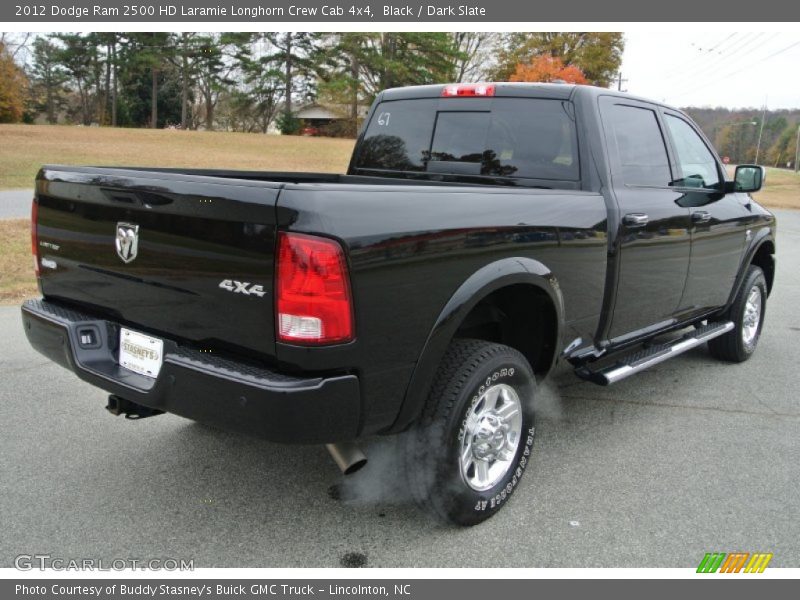 Black / Dark Slate 2012 Dodge Ram 2500 HD Laramie Longhorn Crew Cab 4x4