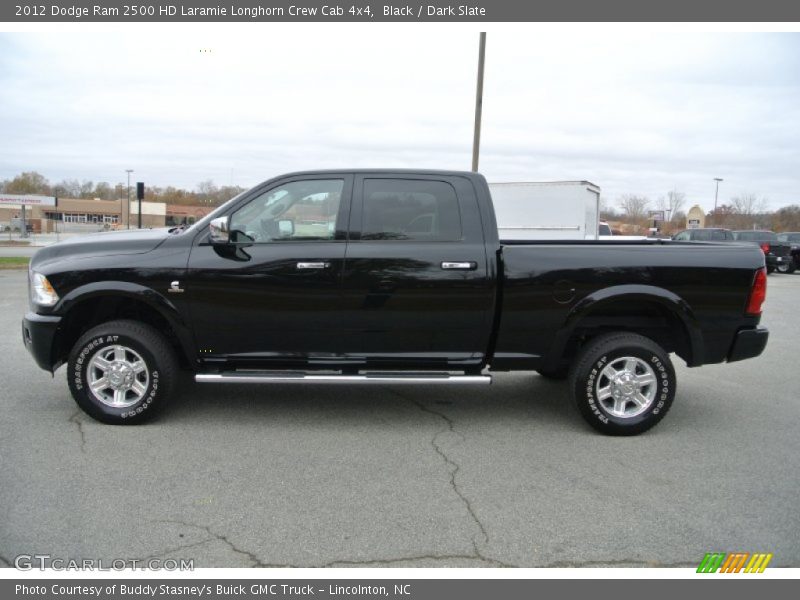 Black / Dark Slate 2012 Dodge Ram 2500 HD Laramie Longhorn Crew Cab 4x4