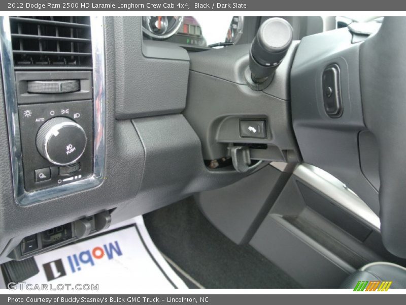 Black / Dark Slate 2012 Dodge Ram 2500 HD Laramie Longhorn Crew Cab 4x4