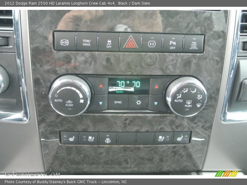 Black / Dark Slate 2012 Dodge Ram 2500 HD Laramie Longhorn Crew Cab 4x4