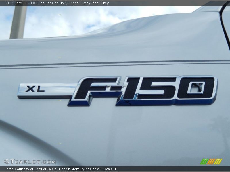 Ingot Silver / Steel Grey 2014 Ford F150 XL Regular Cab 4x4