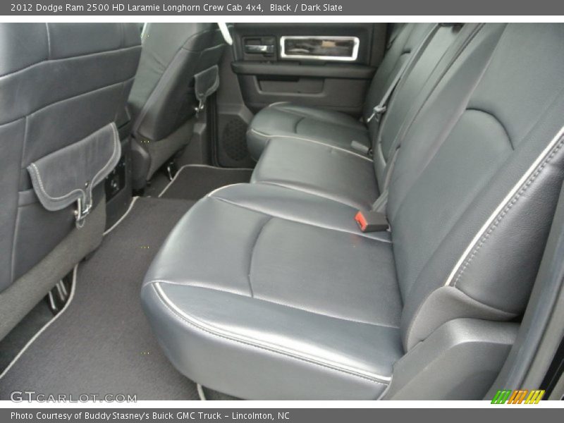 Black / Dark Slate 2012 Dodge Ram 2500 HD Laramie Longhorn Crew Cab 4x4