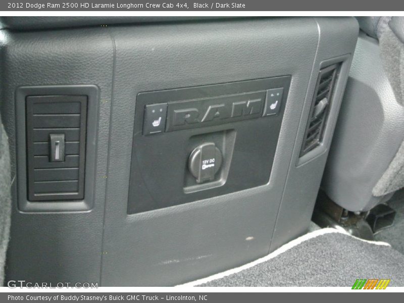 Black / Dark Slate 2012 Dodge Ram 2500 HD Laramie Longhorn Crew Cab 4x4