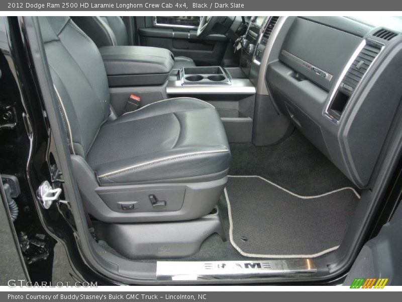 Black / Dark Slate 2012 Dodge Ram 2500 HD Laramie Longhorn Crew Cab 4x4