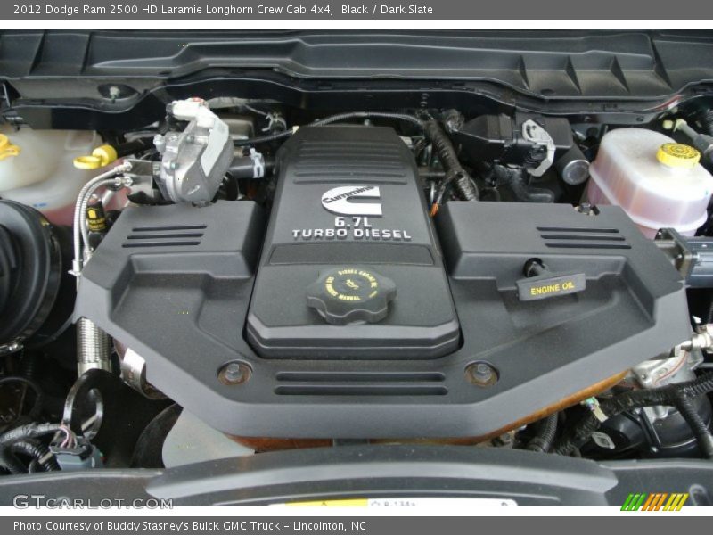 Black / Dark Slate 2012 Dodge Ram 2500 HD Laramie Longhorn Crew Cab 4x4