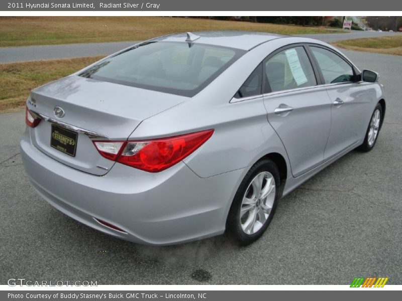 Radiant Silver / Gray 2011 Hyundai Sonata Limited