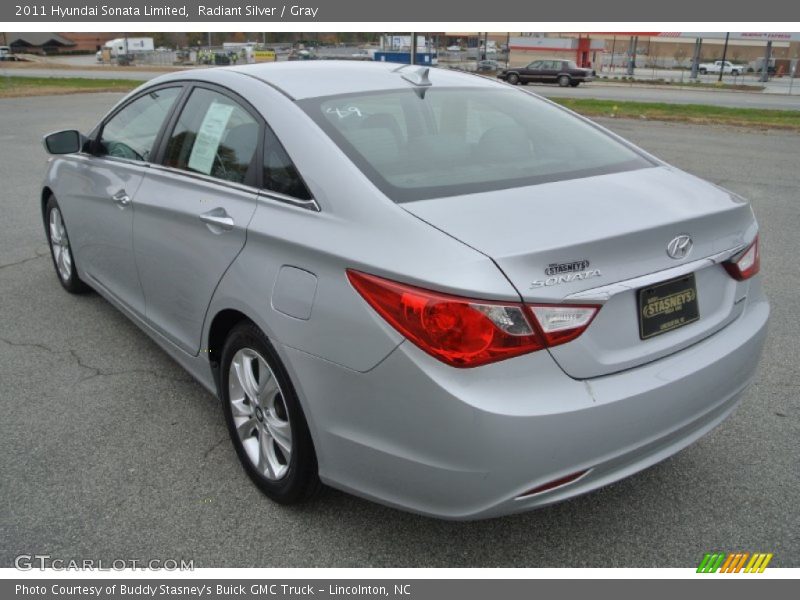 Radiant Silver / Gray 2011 Hyundai Sonata Limited