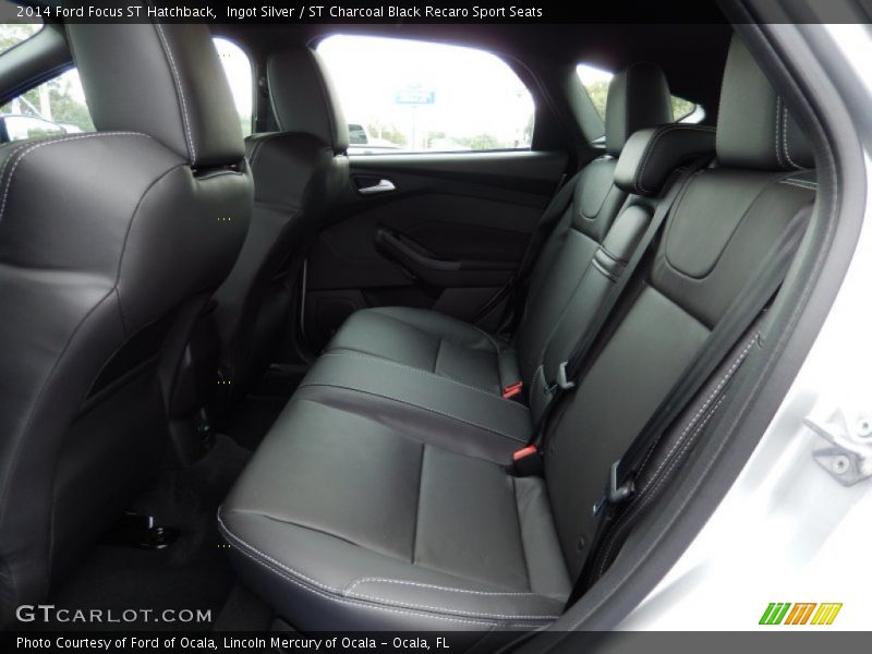 Rear Seat of 2014 Focus ST Hatchback