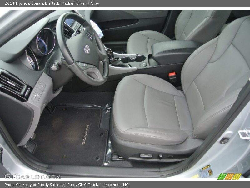 Radiant Silver / Gray 2011 Hyundai Sonata Limited