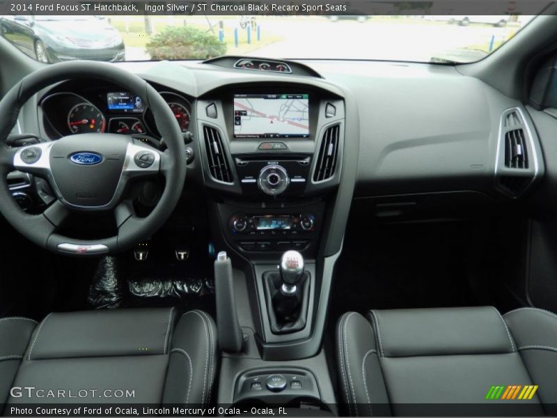 Dashboard of 2014 Focus ST Hatchback