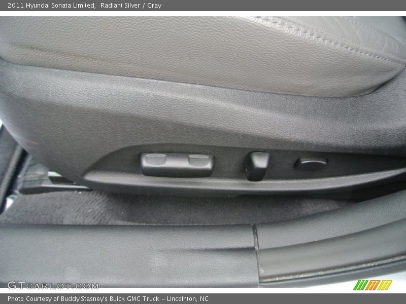 Radiant Silver / Gray 2011 Hyundai Sonata Limited