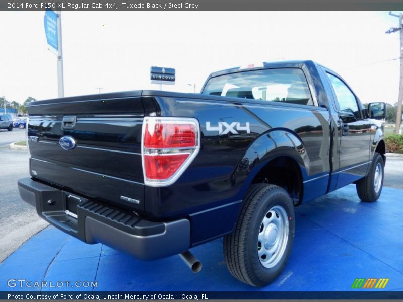 Tuxedo Black / Steel Grey 2014 Ford F150 XL Regular Cab 4x4