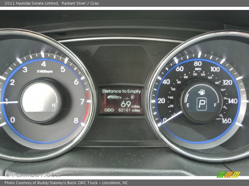 Radiant Silver / Gray 2011 Hyundai Sonata Limited