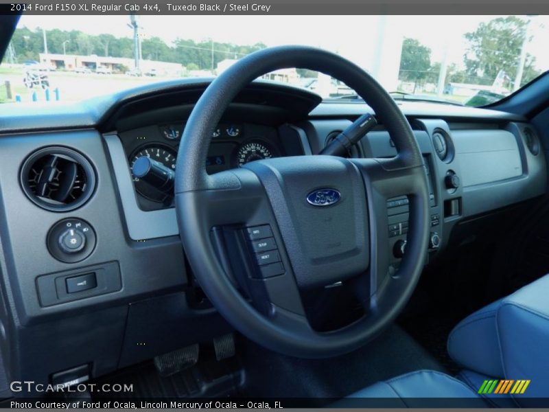 Tuxedo Black / Steel Grey 2014 Ford F150 XL Regular Cab 4x4