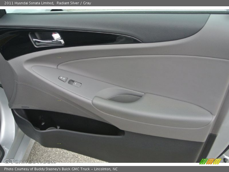 Radiant Silver / Gray 2011 Hyundai Sonata Limited