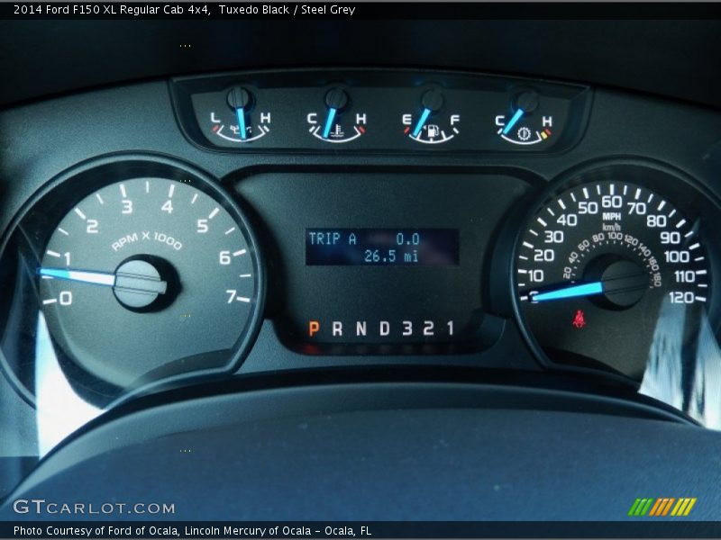  2014 F150 XL Regular Cab 4x4 XL Regular Cab 4x4 Gauges