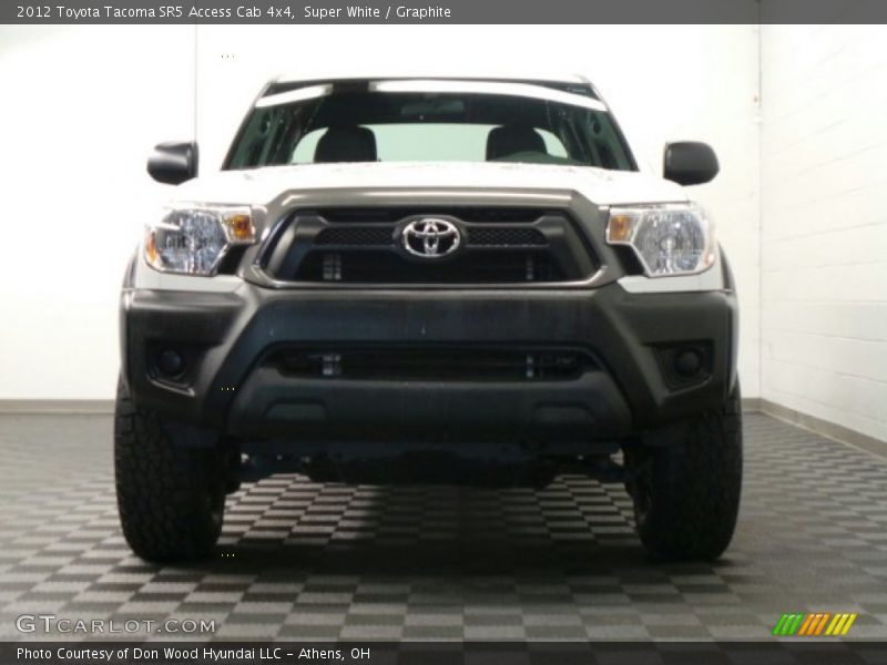 Super White / Graphite 2012 Toyota Tacoma SR5 Access Cab 4x4