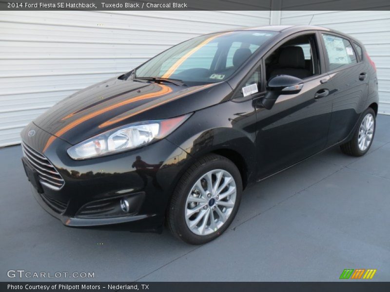Tuxedo Black / Charcoal Black 2014 Ford Fiesta SE Hatchback